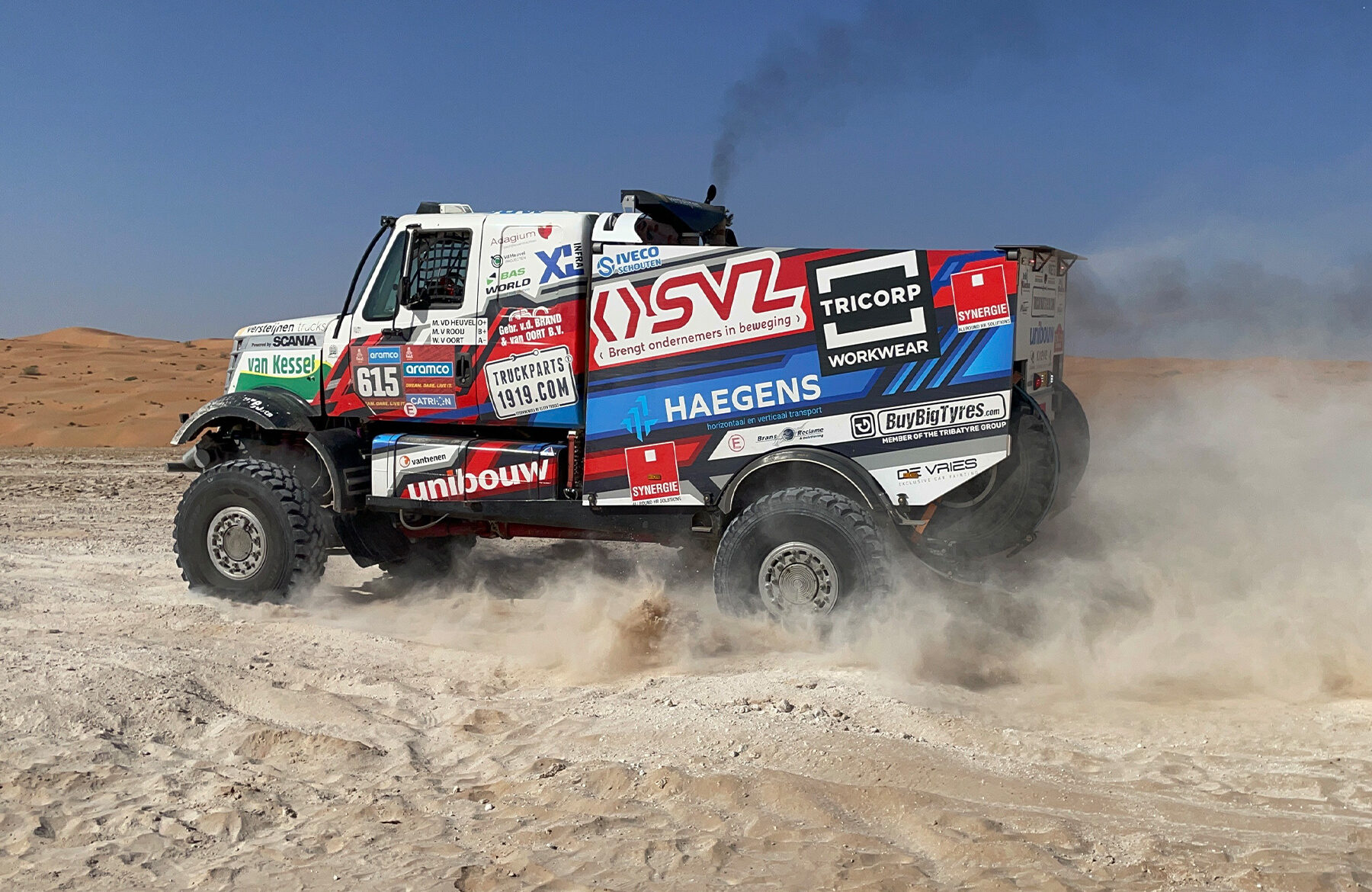 SVZ Transport | Trots op Team Dakarspeed